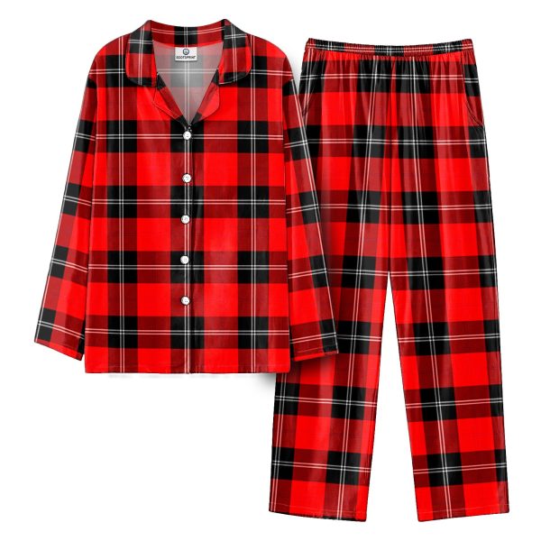 Ramsay Modern Tartan Pajama Set Online Hot Sale - Image 2