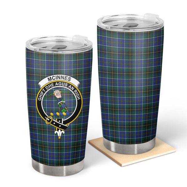 McInnes Modern Tartan Crest Tumbler Sale