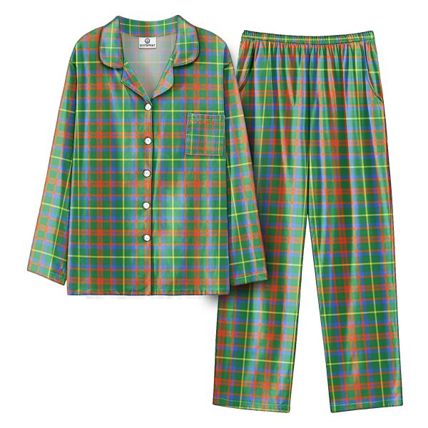 MacKintosh Hunting Ancient Tartan Pajama Set Hot on Sale