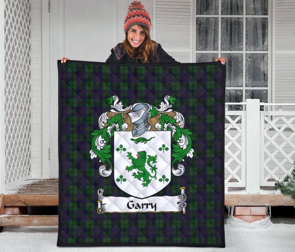 Garry Tartan Crest Quilt Cheap