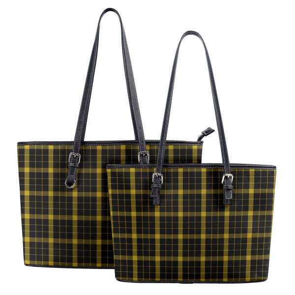Raeburn Tartan Leather Tote Bag Online now - Image 4