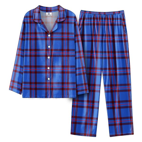 Elliott Modern Tartan Pajama Set For Sale - Image 2