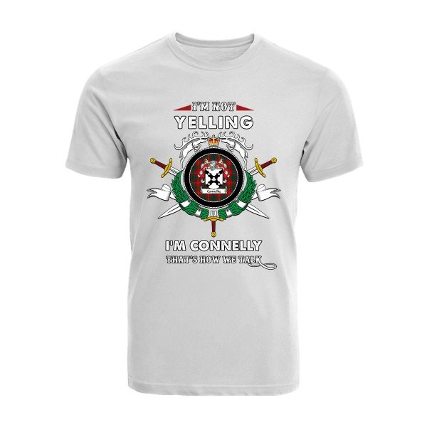 Connelly Tartan Crest T-shirt - I m not yelling style Fashion - Image 3