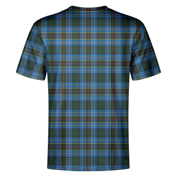 Cockburn Modern Tartan Crest T-shirt Online - Image 2