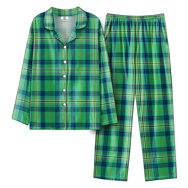 Kennedy Ancient Tartan Pajama Set Online Hot Sale - Image 2