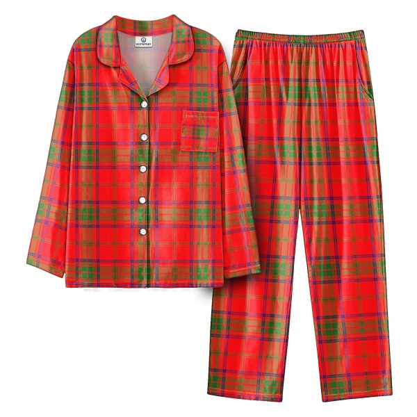 Ross Modern Tartan Pajama Set on Sale