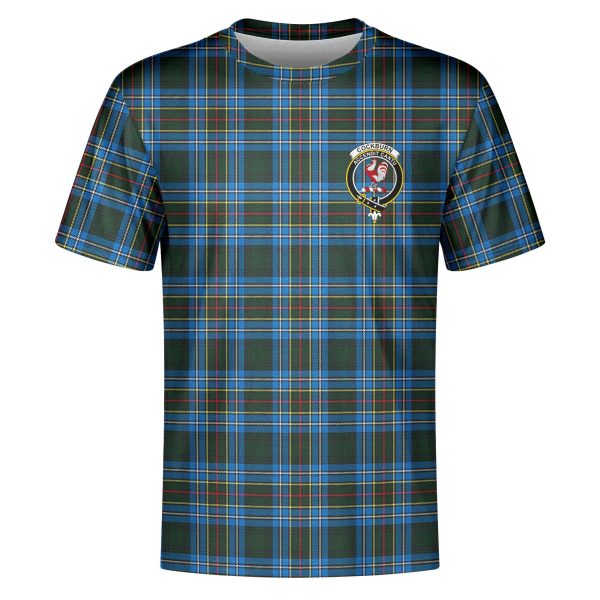 Cockburn Modern Tartan Crest T-shirt Online