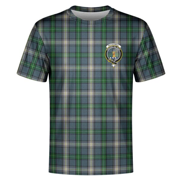MacDowall Tartan Crest T-shirt Hot on Sale