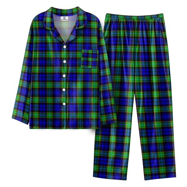 Sempill Modern Tartan Pajama Set Online Hot Sale