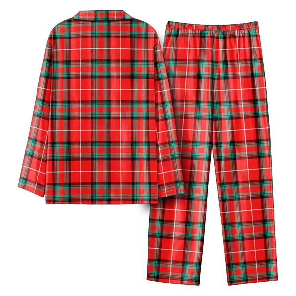 Stewart (Stuart) of Bute Tartan Pajama Set Online now - Image 3