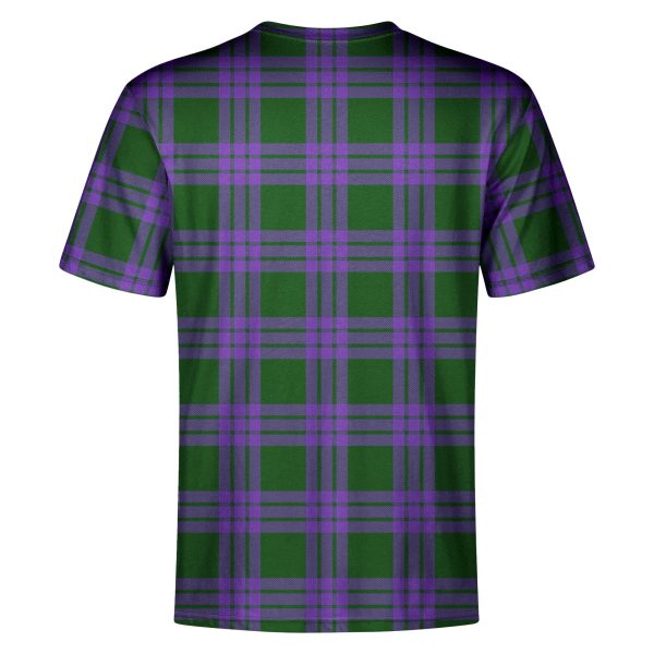 Elphinstone Tartan Crest T-shirt on Sale - Image 2