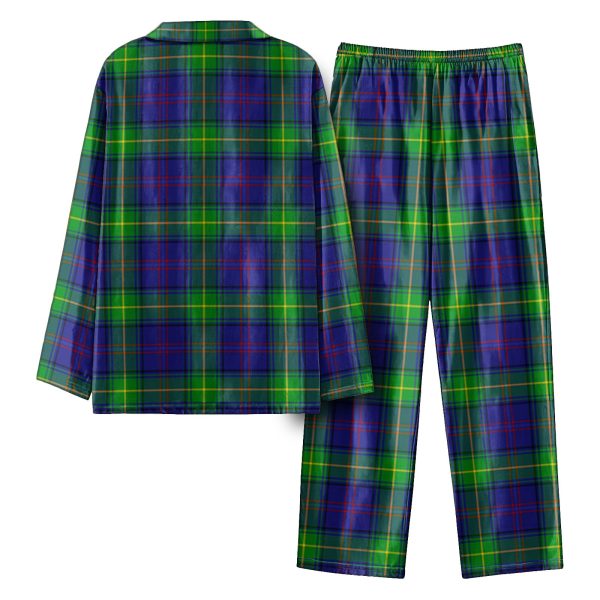 Boyle Tartan Pajama Set Fashion - Image 3