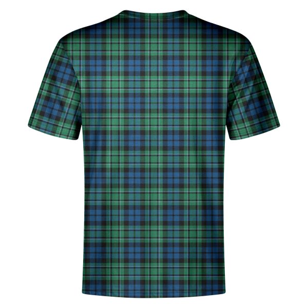 MacCallum Ancient Tartan Crest T-shirt For Sale - Image 2