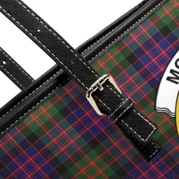 McBrayne Tartan Crest Leather Tote Bag Fashion - Image 5