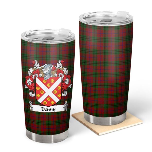 Denny Hunting Tartan Crest Tumbler Hot on Sale