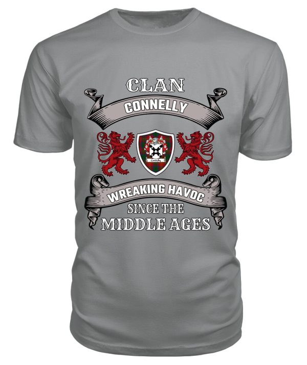 Connelly Family Tartan - 2D T-shirt on Sale - Image 5