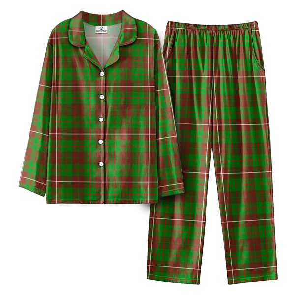 MacKinnon Hunting Modern Tartan Pajama Set For Cheap - Image 2