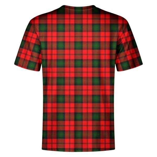 Kerr Modern Tartan Crest T-shirt Online now - Image 2