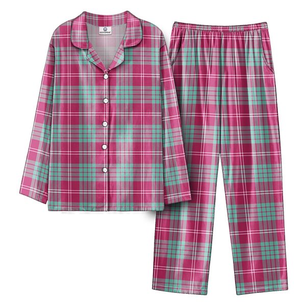 Crawford Ancient Tartan Pajama Set For Sale - Image 2