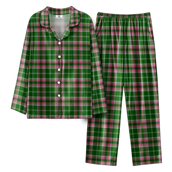 Gray Hunting Tartan Pajama Set on Sale - Image 2