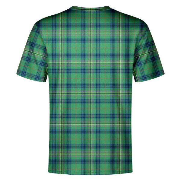Kennedy Ancient Tartan Crest T-shirt For Cheap - Image 2