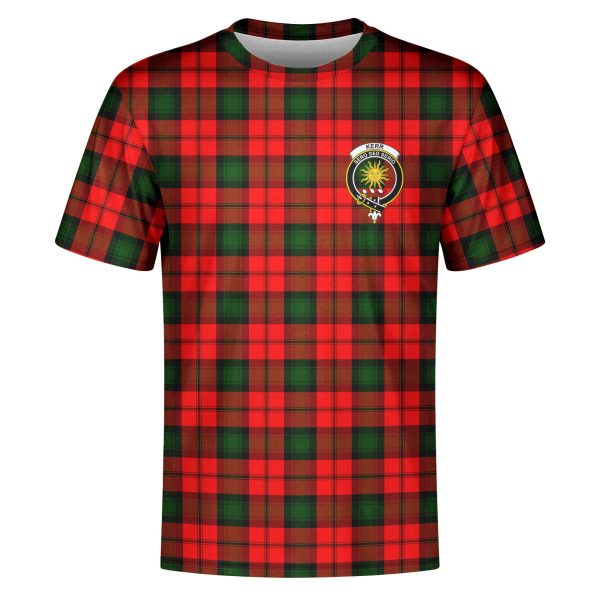 Kerr Modern Tartan Crest T-shirt Online now