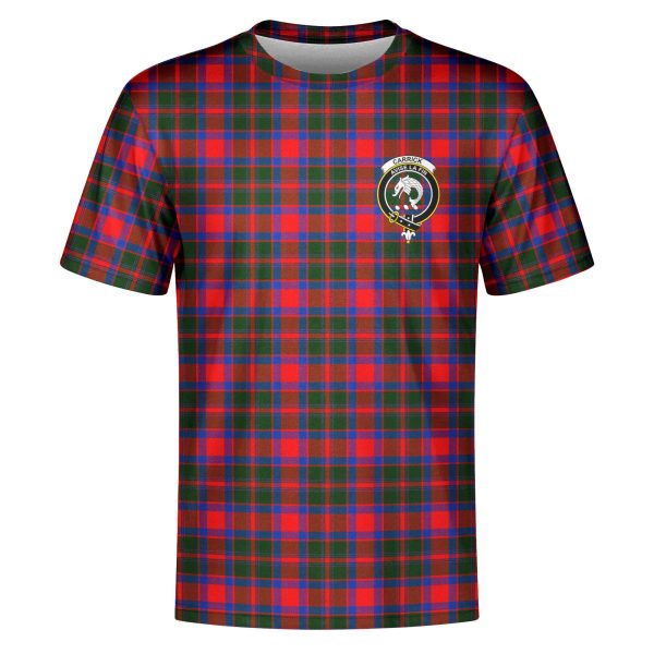Carrick District Tartan Crest T-shirt Supply
