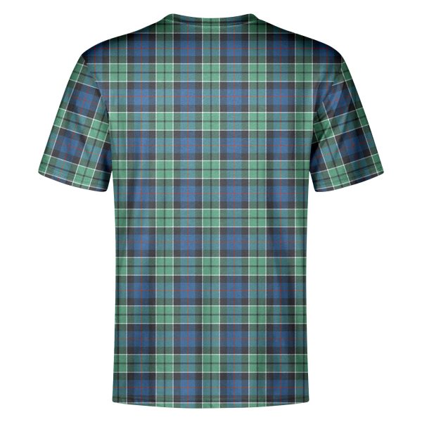 Leslie Hunting Ancient Tartan Crest T-shirt Online now - Image 2