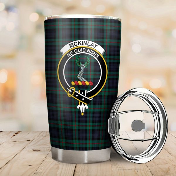 McKinlay Modern Tartan Crest Tumbler Sale - Image 2