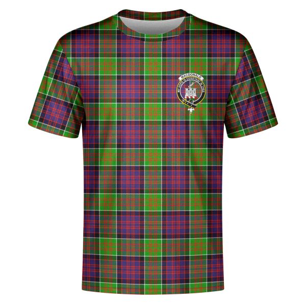 MacDonald (Clan Ranald) Tartan Crest T-shirt Online Sale