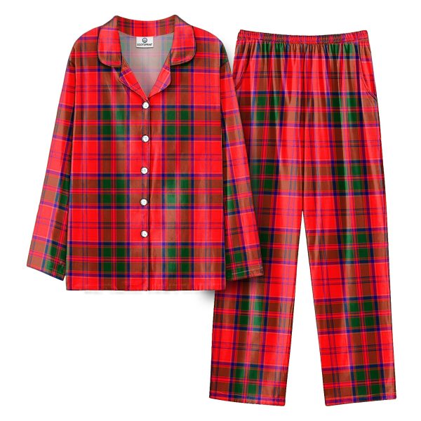 Drummond Modern Tartan Pajama Set Online Sale - Image 2