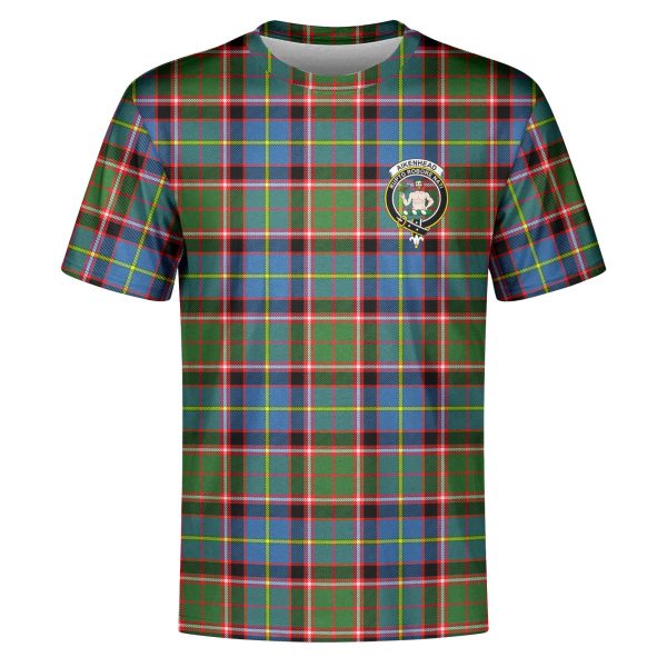 Aikenhead Tartan Crest T-shirt For Discount