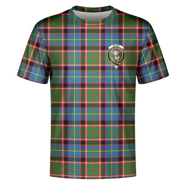 Glass Tartan Crest T-shirt Online Sale