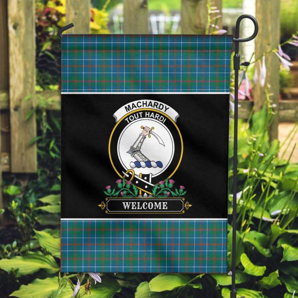 MacHardy Ancient Tartan Crest Garden Flag - Welcome Style Online Hot Sale - Image 2