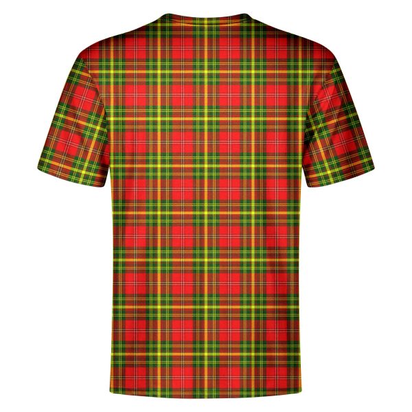 Leask Tartan Crest T-shirt Online Hot Sale - Image 2
