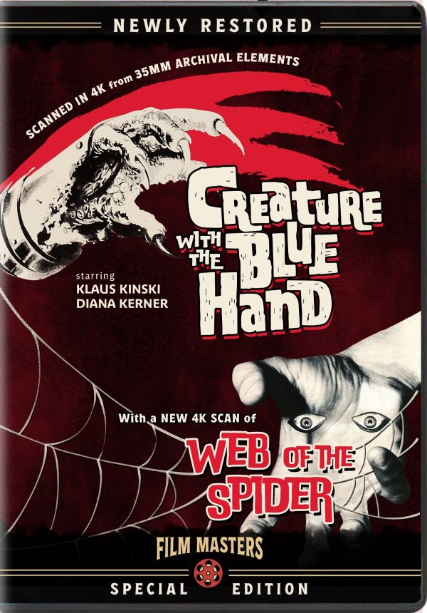 CREATURE WITH THE BLUE HAND   WEB OF THE SPIDER DVD Online now