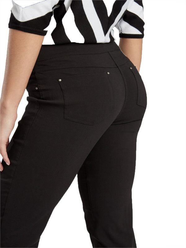 Millennium Faux Pockets Straight Leg Pants Cheap - Image 3