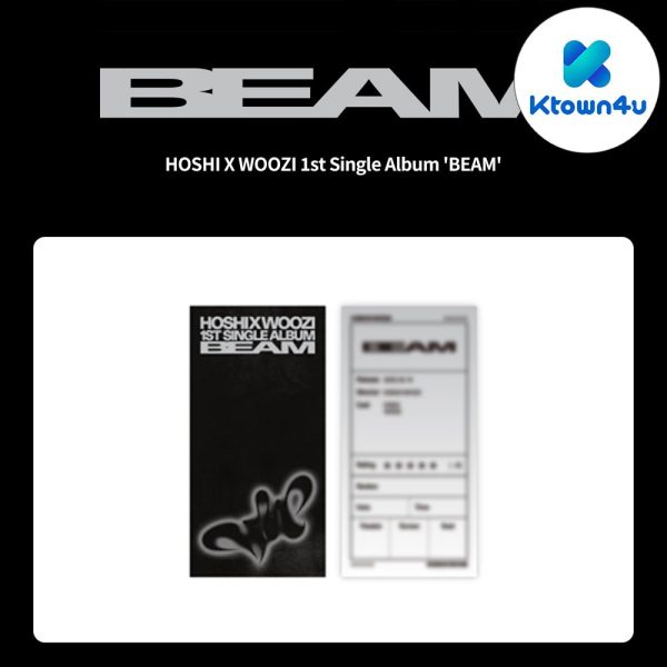 HOSHI X WOOZI -1st Single Album [BEAM] Weverse Albums Ver.   GIFT For Discount - Image 4