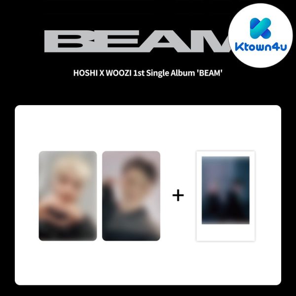 [SET] HOSHI X WOOZI -1st Single Album [BEAM] Standard Ver.   GIFT For Sale - Image 4