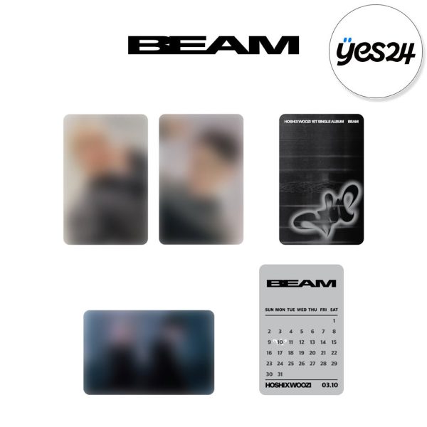[SET] HOSHI X WOOZI -1st Single Album [BEAM] Standard Ver.   GIFT For Sale - Image 5