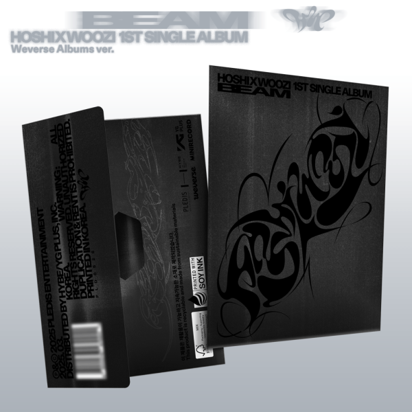 HOSHI X WOOZI -1st Single Album [BEAM] Weverse Albums Ver.   GIFT For Discount - Image 2