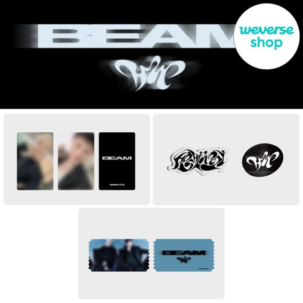 [SET] HOSHI X WOOZI -1st Single Album [BEAM] Standard Ver.   GIFT For Sale - Image 3